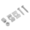 Miniatyrbillede 2 af 8: 2 STK Guitar String Retainer Iron Compact Burr Free Guitar String Retainer Guide til erstatning Sølv