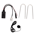 Pikkukuva 1 / 8: Auton Bluetooth-moduuli Radio Musiikki AUX-tulo Kädet vapaat puheluiden sovitin kaapeli Citroen C2 C3 C4 C5 C6 C8