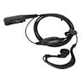 Miniatyrbild 5 av 8: G-formad hörsnäcka med mikrofon Inbyggd PTT Walkie Talkie Headset för Motorola XIR P6600 P6620 E8608 E8668 MTP3100 3150 XPR3300