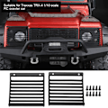 Pikkukuva 7 / 8: 2 kpl metallisia etuvalonsuojaritilöitä Traxxas TRX-4 1/10 -mittakaavan RC-telaketjuautoon
