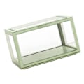 Miniatyrbillede 3 af 8: Figur Organizer Skrivebord Dukke Akryl Vitrine Høj Transparens Forseglet Støvtæt Show Case Lysegrøn