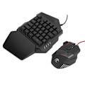 Miniatyrbilde 3 av 8: HXSJ J50 Enhånds Gaming Mus Tastatur Sett Datatilbehør for Win2000 / Android / OS X