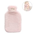 Miniatyrbillede 1 af 7: Vinter Super Soft Plysj Varmtvannsflaske Varmtvannspose Vasket Vann Varm Pose Hjemmekontor