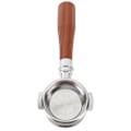 Pikkukuva 5 / 8: 58mm pohjaton portafilter puukahvalla, sopii Expobar E61:lle, Flair 58:lle, Sanremolle, Faema Black Rosewoodille