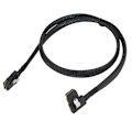 Pikkukuva 1 / 8: MINI SAS 36P 0,8 metrin ruiskuvalettu SFF-8087 oikea kulma - SFF8087 kiintolevylinja