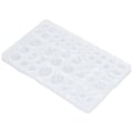 Miniatyrbillede 5 af 8: Hjerteformet Silikoneform Geometrisk Oval Halvcirkel Vanddråbeform DIY Silikoneforme til Fondantkage Chokolade