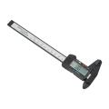 Miniatyrbillede 3 af 8: Elektronisk digital skydelære 0-150mm kulfiber komposit digital skydelære med LCD-skærm