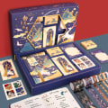 Miniatyrbild 1 av 5: Scrapbooking Kit 3D Stereo Söt djurtema Papper Estetisk Scrapbook Kit för examenssäsongen Vit rådjur
