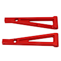 Miniatyrbilde 2 av 8: 2 stk RC Bil Foran Svingarm Aluminiumslegering Lettvekt Opphengsarmsett for ARRMA 1/8 Red
