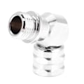 Miniatyrbilde 4 av 8: 110 graders forkrommet messingregulator dreibar adapterkontakt for dykking