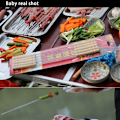 Miniatyrbilde 2 av 7: 10 stk grillspyd med treskaft i rustfritt stål