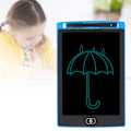 Miniatyrbillede 5 af 8: 8,5\" LCD Skriveplade Børn Smart Graffiti Tegnebræt Monokrom Håndskrift (mørkeblå)