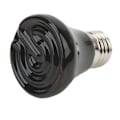 Miniatyrbillede 5 af 8: Keramisk krybdyr varmelampe pære mini infrarød varme keramisk amfibie varmelampe til firben krybdyr 220V‑240V 50W sort
