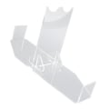 Miniatyrbilde 7 av 8: Lysholder i akryl for lyssabel - Stativ for lyssabel - Stativ for tryllestav - Stativ for dolk - Stativ med sklisikker pute - Transparent