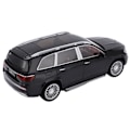 Miniatyrbillede 8 af 8: 1/24 Modelbiler Legering Diecast SUV-model Køretøjslegetøj med Lyd og Lys til Børns Legetøjsamling Sort