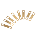 Miniatyrbillede 6 af 8: 8 Stk Guitar Neck Shim Messing 4 Stk 0,2 mm 2 Stk 0,5 mm 2 Stk 1 mm Tykkelse til Luthier Bolt On Reparation