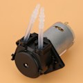 Miniatyrbilde 5 av 6: 12V doseringspumpe DIY peristaltisk slangehoved til akvarielaboratoriekemisk analyse (sort 2*4))