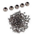 Miniatyrbillede 8 af 8: 200 stk. Resin Perler Bred Anvendelse Blank Overflade Robust Holdbar Livlig Farve Håndværksperler til Smykker Tøj Taske 12mm Gun Farve