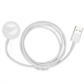Miniatyrbilde 1 av 8: Klokkeslader USB Magnetisk Lading 2.5W Hurtig Lading Klokkesladd for IOS Watch Series 8 7 6 5 4 3 2 1 SE Hvit Rund