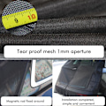 Miniatyrbild 4 av 8: Trunk Cargo Shade Cover Magnetisk bil Trunk Anti Mosquito Sunshade Screen Anti Flying Net Trunk Shade