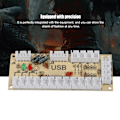 Pikkukuva 7 / 8: Arcade-pelin USB-enkooderiohjain akryylikristallikotelolla Raspberry Pi:lle ja PC Mainframe822A:lle