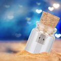 Pikkukuva 5 / 8: Wishing Floating Bottles USB2.0 -muistitikku puinen muistitikku U-levy (32 Gt)