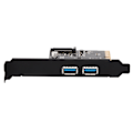 Pikkukuva 2 / 8: USB3.2 Laajennuskortti TYPE‑C+TYPE‑A Pöytäkoneen Laajennuskortti ASMedia ASM3142 10Gbps