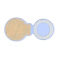 Miniatyrbillede 4 af 8: Genopladelig Mini LED Selfie Light - 4 justerbare indstillinger (lilla)