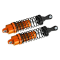 Miniatyrbillede 2 af 8: 2 stk. aluminiumlegering forreste og bageste støddæmpere Reservedel til JLB 1/10 Bil Truck Series Orange