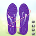 Pikkukuva 5 / 8: Ortopediset pohjalliset Lattajalat Holvituki Memory Foam -pohjallinen Kenkäpehmuste Mukavuus Violetti naisille