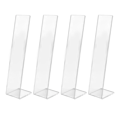 Miniatyrbild 1 av 8: 4 st akryl hårband display stativ hårklämma smycken displayhållare för butik transparent