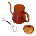 Miniatyrbillede 2 af 8: Lang Tud Kettle Stor Kapacitet Varmebestandig Let at Rengøre Lang Mund Kaffe Kande Kaffe