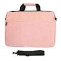 Miniatyrbilde 1 av 8: 15,6 tommers bærbar PC-veske Vanntett Polyester Bærbar PC-etui Bærbar Notebook Beskyttende Etui for Reise Forretningsreise Rosa