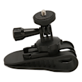 Miniatyrbild 2 av 8: 360° rotation bilkameraklämma för Insta360 GO 3 - Säkert solskyddsfäste