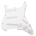 Miniatyrbilde 3 av 8: Elektrisk gitar pickup Single Coil Clear Sound 11 hull Prewired Pickup Erstatning Hvit