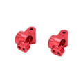 Miniatyrbillede 2 af 8: 2 stk RC bil bagaksel faste kop sæder Aluminiumlegering Styrkop til LOSI 1/18 Mini T 2.0 2WDRed