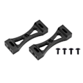 Miniatyrbillede 1 af 8: 2 stk RC metalbjælke 53 mm længde Center fast montering aluminium til WPL B14 B16 B36 Q60 Q61 Sort