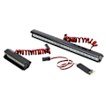 Miniatyrbillede 8 af 8: Simulerings-Universal Lange og Korte Bilforlygter Praktisk Holdbar 1/10 Dobbelt Række Spotlights til SCX10 90046