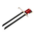 Miniatyrbillede 7 af 8: PCIE Netværkskort 2.4G 5G Dual Band Bluetooth 4.2 1200Mbps WiFi Netværkskort Modul til Windows 7 8 10 11
