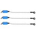 Miniatyrbilde 8 av 8: Bærbar blå fiskealarmhengere - 3 stk. Bite Indicator Alerter