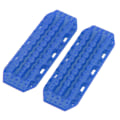 Miniatyrbillede 5 af 8: 2 stk RC-sandbroer i plast til Axial SCX24 1/24 RC Crawlers Opgraderingsdele Blå