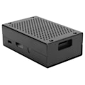 Miniatyrbilde 7 av 8: Aluminiumlegering Kabinett Mesh Skall Ventil Overflate Svart Hovedkortbeskyttelse for Raspberry Pi
