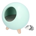 Miniatyrbillede 8 af 8: USB Atmosfære Lampe Børn Piger Soveværelse Sengebord Tegneserie LED Sovende Nattelys Varm LysGrøn