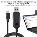 Miniatyrbillede 8 af 8: USB Programmeringskabel Driver CD til Baofeng BF T1 BF 9100 Radioer Walkie Talkie