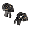 Miniatyrbilde 7 av 8: Svart gull messing styrestang for Axial 1/10 SCX10 Pro RC Crawler