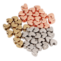Miniatyrbilde 6 av 8: 50 stk. Hjerteperler Hjerteformede Utsøkte Farger Blank Overflate Slitesterk Plast Bred Anvendelse Smykkeperler for DIY