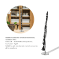 Miniatyrbillede 2 af 6: Mini-klarinetmodel - Ornamenter til musikinstrumenter til dekoration og visning