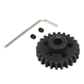 Pikkukuva 7 / 8: 24T Pinjonivaihde Mod 1 5 mm akseliruuvillä LOSI 1/10 Lasernut U4 Tenacity maastoautoille