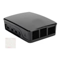 Miniatyrbillede 1 af 8: ABS Kabinet Sort Hvid Passer til Raspberry Pi 4B Beskyttende Skal Sort