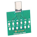 Pikkukuva 2 / 8: 2 kpl Dock Test Board USB 5 Pin Akun Virran Latausportti Helppo Testauskorjaus Android Type C -puhelimelle (1)